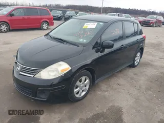 2008 Nissan Versa 1.8 S with VIN 3N1BC13E78L350580, listed as a IAAI auction lot 41512578 with 118,067 mi miles. Bid and sale history available at carsss.com. Image 2.