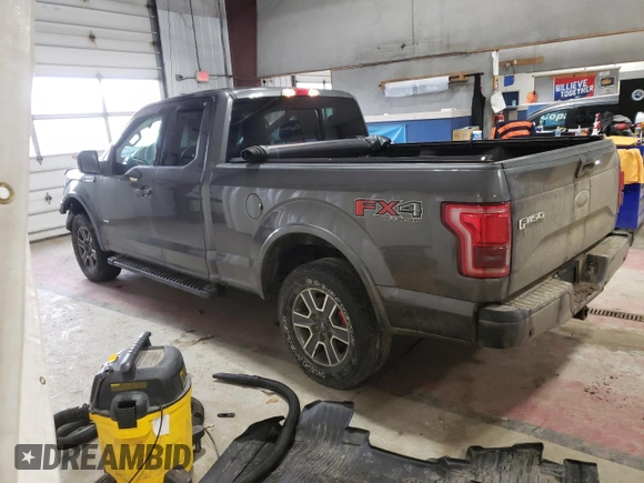 2015 Ford F-150 XLT with VIN 1FTEX1EP5FFC13030, listed as a Copart auction lot 46845495 with 177,880 mi miles and Salvage Title. Bid and sale history available at carsss.com. Image 2.