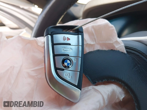 2019 BMW 5 Series M550i xDrive with VIN WBAJB9C51KB288853, listed as a IAAI auction lot 41905019 with Not provided miles and . Bid and sale history available at DreamBid. Image 11.