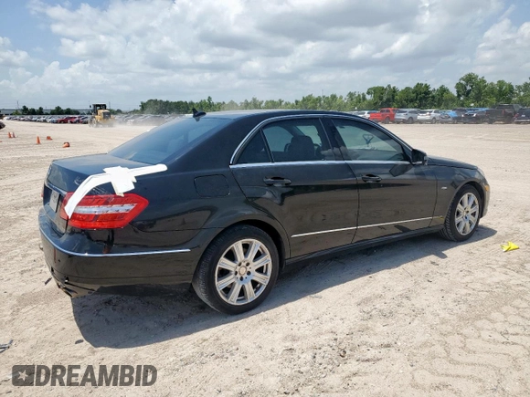 2012 Mercedes-Benz E 350 Luxury with VIN WDDHF5KB0CA642851, listed as a Copart auction lot 61457885 with 117,036 mi miles and Salvage title. Bid and sale history available at DreamBid. Image 3.