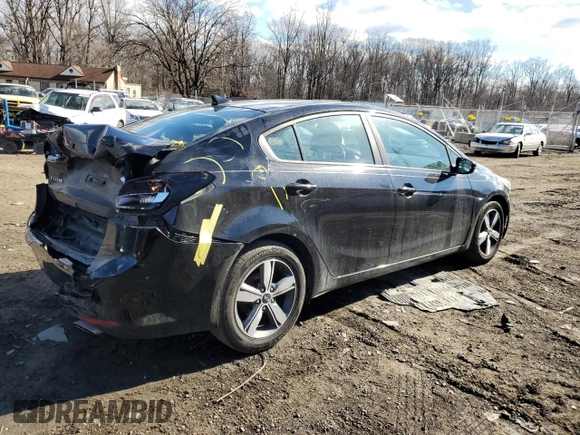 2018 Kia Forte LX with VIN 3KPFL4A75JE186258, listed as a Copart auction lot 47041355 with 160,261 mi miles and Salvage Title. Bid and sale history available at carsss.com. Image 3.