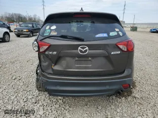 2016 Mazda CX-5 Touring with VIN JM3KE2CY8G0902131, listed as a Copart auction lot 53354745 with 123,474 mi miles and Salvage Title. Bid and sale history available at carsss.com. Image 6.