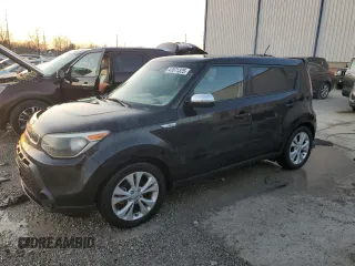 2014 Kia Soul + with VIN KNDJP3A52E7025556, listed as a Copart auction lot 47071325 with 0 mi miles and Non Repairable. Bid and sale history available at carsss.com. Image 1.