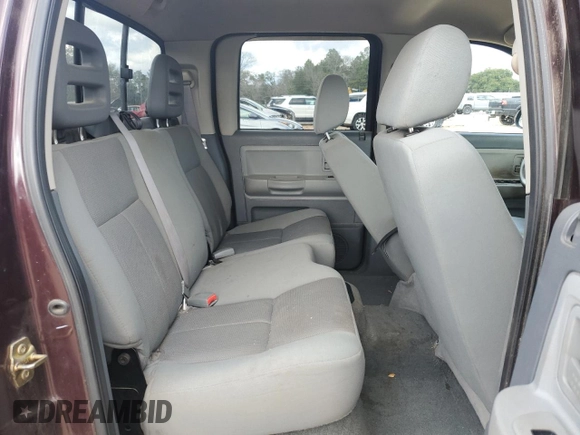 2005 Dodge Dakota SLT with VIN 1D7HE48N95S205605, listed as a Copart auction lot 44113325 with 206,391 mi miles and Salvage Title. Bid and sale history available at DreamBid. Image 11.