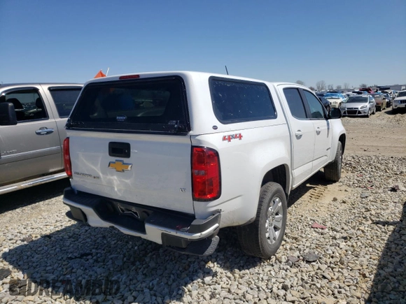 2018 Chevrolet Colorado 4WD LT with VIN 1GCGTCEN7J1316910, listed as a Copart auction lot 52812495 with 212,627 mi miles and Salvage title. Bid and sale history available at DreamBid. Image 3.