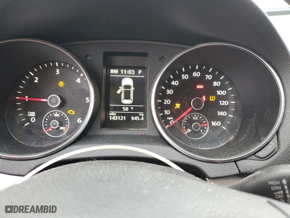 2011 Volkswagen Golf TDI with VIN WVWDM7AJXBW067825, listed as a Copart auction lot 84037684 with 143,121 mi miles and Salvage Title. Bid and sale history available at carsss.com. Image 9.