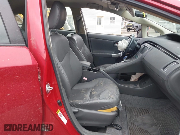 2010 Toyota Prius II with VIN JTDKN3DU7A0163609, listed as a IAAI auction lot 41739544 with 59,163 mi miles. Bid and sale history available at carsss.com. Image 5.