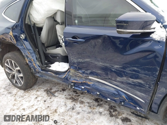 2024 Acura MDX Technology with VIN 5J8YE1H43RL026753, listed as a IAAI auction lot 41334412 with 8,677 mi miles and . Bid and sale history available at DreamBid. Image 17.