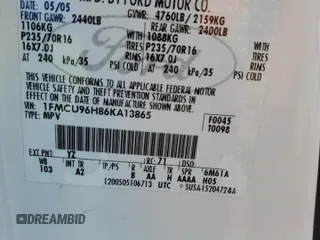 2006 Ford Escape Hybrid with VIN 1FMCU96H86KA13865, listed as a Copart auction lot 45927815 with 152,851 mi miles and Clean Title. Bid and sale history available at carsss.com. Image 13.