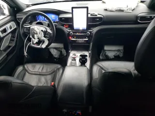 2021 Ford Explorer ST with VIN 1FM5K8GC8MGA03204, listed as a Copart auction lot 87407344 with 62,416 mi miles and Salvage Title. Bid and sale history available at carsss.com. Image 8.