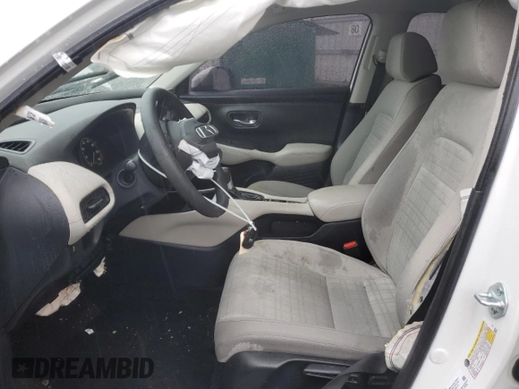 2023 Honda HR-V LX with VIN 3CZRZ2H32PM715175, listed as a Copart auction lot 56970815 with 37,217 mi miles and Salvage title. Bid and sale history available at DreamBid. Image 7.