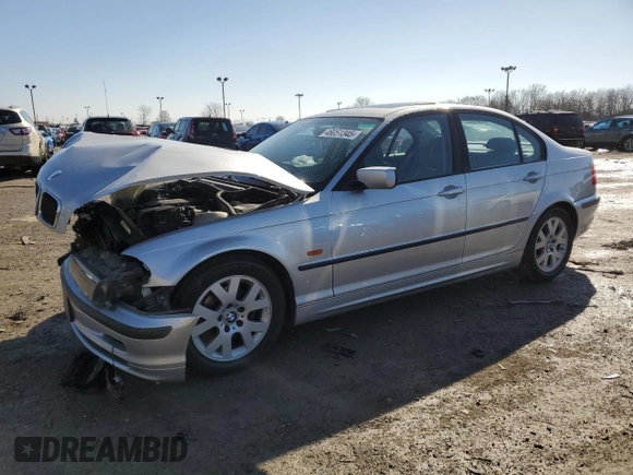 2000 BMW 3 Series 323i with VIN WBAAM3343YKC68050, listed as a Copart auction lot 46051345 with 137,890 mi miles and Salvage title. Bid and sale history available at DreamBid. Image 1.