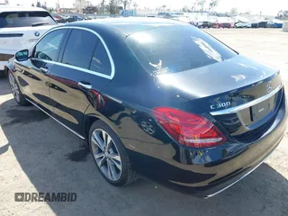 2017 Mercedes-Benz C 300 with VIN 55SWF4JB2HU200616, listed as a IAAI auction lot 41965346 with 49,716 mi miles and . Bid and sale history available at carsss.com. Image 3.