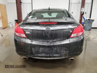 2013 Buick Regal Turbo Premium 2 with VIN 2G4GT5GV6D9141425, listed as a Copart auction lot 49825865 with 125,433 mi miles and Salvage title. Bid and sale history available at DreamBid. Image 6.