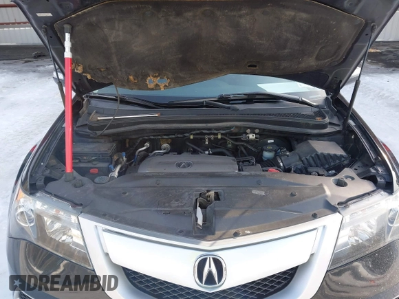 2011 Acura MDX with VIN 2HNYD2H2XBH535547, listed as a IAAI auction lot 41605574 with 243,684 mi miles. Bid and sale history available at carsss.com. Image 10.
