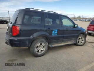 2004 Honda Pilot EX with VIN 5FNYF18514B001186, listed as a Copart auction lot 50233665 with 253,898 mi miles and Salvage Title. Bid and sale history available at DreamBid. Image 3.