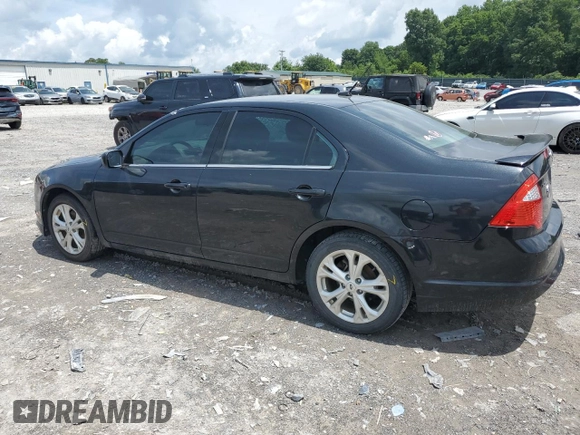 2012 Ford Fusion SE with VIN 3FAHP0HA6CR413577, listed as a Copart auction lot 63110305 with 110,915 mi miles and Salvage title. Bid and sale history available at DreamBid. Image 2.