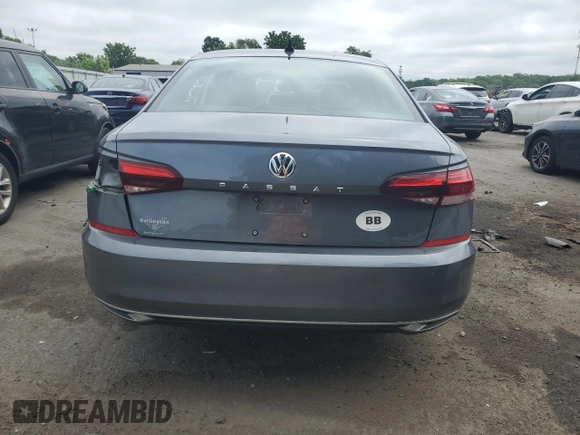 2020 Volkswagen Passat SE with VIN 1VWSA7A34LC021327, listed as a Copart auction lot 61075545 with 39,445 mi miles and Salvage title. Bid and sale history available at DreamBid. Image 6.