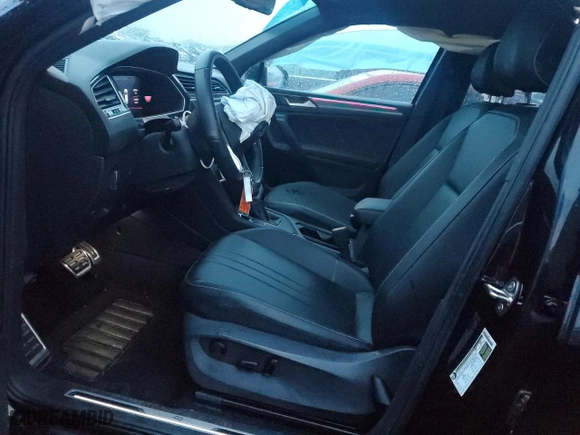2023 Volkswagen Tiguan SE R-Line Black with VIN 3VVCB7AX0PM115167, listed as a Copart auction lot 48349595 with 36,962 mi miles and Salvage Title. Bid and sale history available at carsss.com. Image 7.