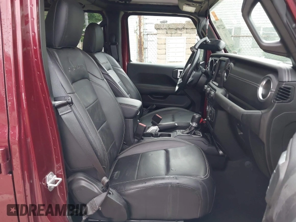 2021 Jeep Gladiator Overland with VIN 1C6HJTFGXML555622, listed as a IAAI auction lot 42237686 with 62,358 mi miles and . Bid and sale history available at DreamBid. Image 5.