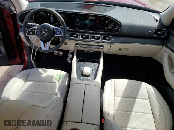 2022 Mercedes-Benz GLS with VIN 4JGFF5KE8NA648777, listed as a Copart auction lot 49036943 with 17,416 mi miles. Bid and sale history available at carsss.com. Image 8.