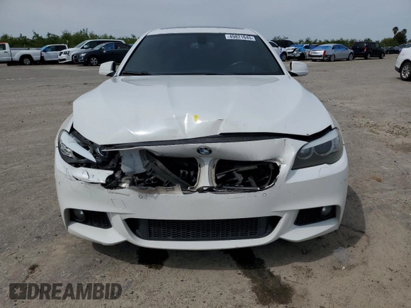 2013 BMW 5 Series 550i with VIN WBAFR9C51DDX79979, listed as a Copart auction lot 49821645 with 170,080 mi miles and Salvage Title. Bid and sale history available at DreamBid. Image 5.