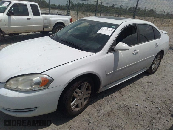 2014 Chevrolet Impala LT with VIN 2G1WB5E30E1136153, listed as a IAAI auction lot 39848599 with 126,676 mi miles and . Bid and sale history available at DreamBid. Image 2.