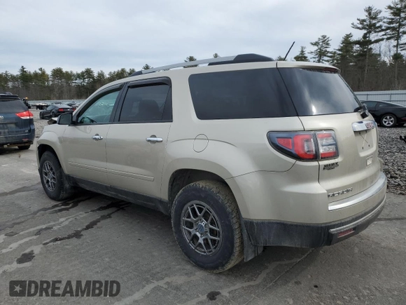 2014 GMC Acadia SLE с VIN 1GKKVNED0EJ145290, выставлен на аукционе Copart как лот 48763015 с пробегом 135 656 миль миль и Списание • Salvage title. История ставок и продаж доступна на DreamBid. Изображение 2.
