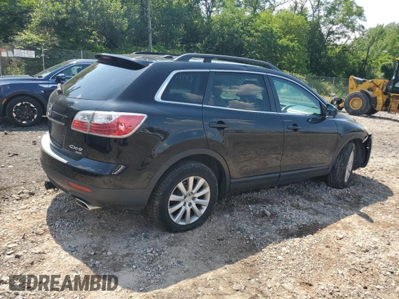 2010 Mazda CX-9 Grand Touring with VIN JM3TB3MV2A0218190, listed as a Copart auction lot 63713565 with 191,422 mi miles and Clean title. Bid and sale history available at DreamBid. Image 3.