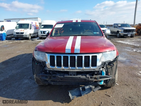 2011 Jeep Grand Cherokee Overland with VIN 1J4RR6GT9BC560482, listed as a IAAI auction lot 41544308 with 111,029 mi miles. Bid and sale history available at carsss.com. Image 6.