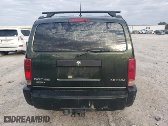 2010 Dodge Nitro SE with VIN 1D4PU2GK9AW127000, listed as a Copart auction lot 75661624 with 196,253 mi miles and Salvage Title. Bid and sale history available at DreamBid. Image 6.
