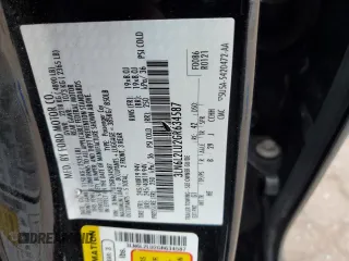 2016 Lincoln MKZ Hybrid with VIN 3LN6L2LU2GR634587, listed as a Copart auction lot 47730685 with 76,526 mi miles and Salvage Title. Bid and sale history available at DreamBid. Image 14.