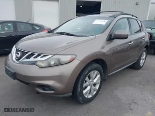 2011 Nissan Murano SV with VIN JN8AZ1MW2BW170248, listed as a IAAI auction lot 41412898 with 205,107 mi miles. Bid and sale history available at carsss.com. Image 2.