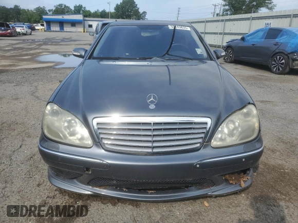 2006 Mercedes-Benz S with VIN WDBNG79J66A464238, listed as a Copart auction lot 55443835 with Not Provided miles and Salvage Title. Bid and sale history available at DreamBid. Image 5.