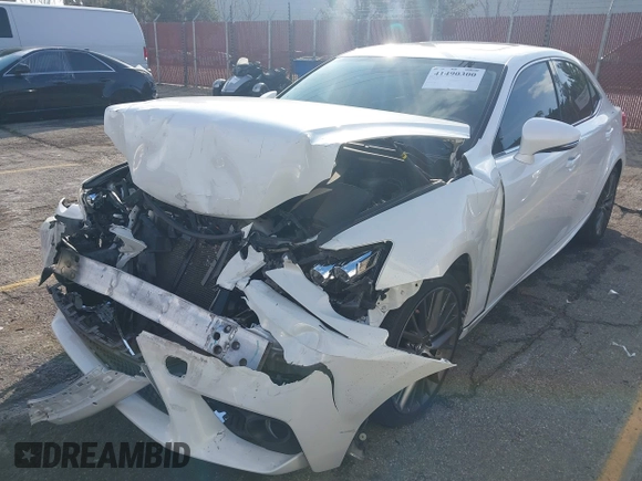 2014 Lexus IS 250 with VIN JTHBF1D26E5014745, listed as a IAAI auction lot 41490300 with Not Provided miles and . Bid and sale history available at DreamBid. Image 16.