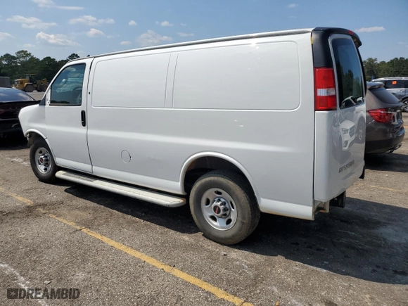 2022 GMC Savana Cargo Van with VIN 1GTW7AF75N1218999, listed as a Copart auction lot 67102284 with 0 mi miles and Clean Title. Bid and sale history available at carsss.com. Image 2.