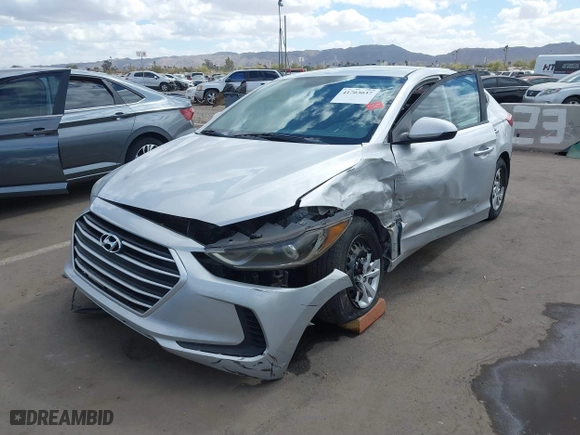 2018 Hyundai Elantra SE with VIN 5NPD74LF3JH392089, listed as a IAAI auction lot 41703037 with 163,964 mi miles. Bid and sale history available at carsss.com. Image 17.