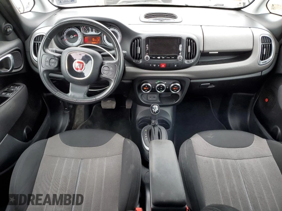 2017 FIAT 500L Pop with VIN ZFBCFAAH2HZ039138, listed as a Copart auction lot 86020804 with 55,324 mi miles and Salvage Title. Bid and sale history available at carsss.com. Image 8.