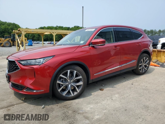 2023 Acura MDX Technology z VIN 5J8YE1H43PL025910, wystawiony jako Copart lot #60610405 z przebiegiem 14 091 mil mil oraz Szkoda całkowita • Salvage title. Historia ofert i sprzedaży dostępna na DreamBid. Obrazek 1.