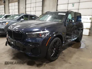 2022 BMW X5 xDrive40i with VIN 5UXCR6C01N9N35258, listed as a Copart auction lot 63497852 with 0 mi miles. Bid and sale history available at carsss.com. Image 2.