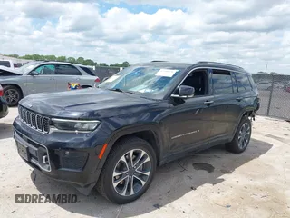 2021 Jeep Grand Cherokee Overland with VIN 1C4RJKDG2M8132417, listed as a IAAI auction lot 42108830 with 38,092 mi miles and . Bid and sale history available at DreamBid. Image 17.