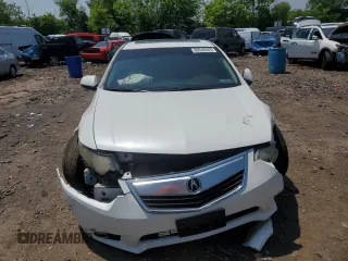 2012 Acura TSX with VIN JH4CU2F43CC014015, listed as a Copart auction lot 60648565 with 180,601 mi miles and Salvage title. Bid and sale history available at DreamBid. Image 5.