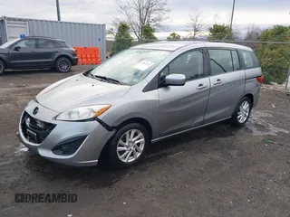 2012 Mazda 5 Sport with VIN JM1CW2BLXC0107933, listed as a IAAI auction lot 41813231 with 164,395 mi miles and . Bid and sale history available at DreamBid. Image 2.