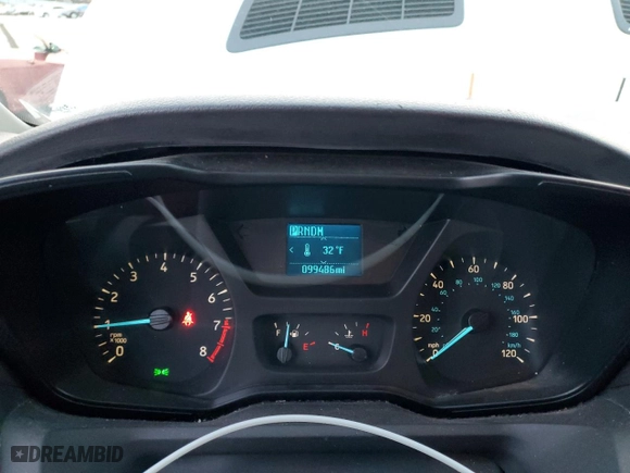 2017 Ford Transit Wagon XL with VIN 1FBZX2ZM6HKA23405, listed as a Copart auction lot 41583685 with 99,486 mi miles and Salvage Title. Bid and sale history available at carsss.com. Image 9.