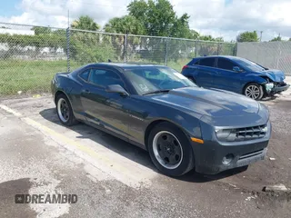 2013 Chevrolet Camaro LS z VIN 2G1FE1E33D9174332, wystawiony jako IAAI lot #42466611 z przebiegiem 125 776 mil mil oraz . Historia ofert i sprzedaży dostępna na DreamBid. Obrazek 1.