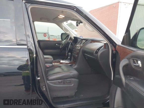 2018 Nissan Armada Platinum with VIN JN8AY2ND3J9050428, listed as a IAAI auction lot 41569768 with 128,904 mi miles. Bid and sale history available at carsss.com. Image 5.