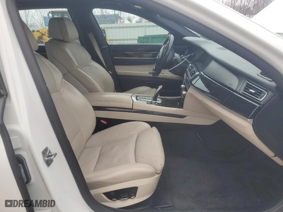 2011 BMW 7 Series 750Li with VIN WBAKB8C57BC851641, listed as a Copart auction lot 44380995 with 184,602 mi miles and Salvage Title. Bid and sale history available at carsss.com. Image 7.