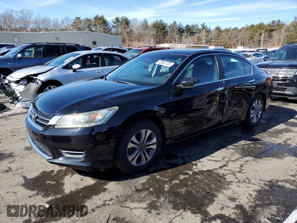 2015 Honda Accord LX with VIN 1HGCR2F34FA137785, listed as a Copart auction lot 45862725 with 91,542 mi miles and Salvage Title. Bid and sale history available at DreamBid. Image 1.