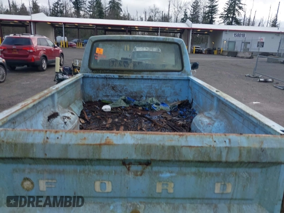1985 Ford F-150 with VIN 1FTCF15Y1FPA04347, listed as a IAAI auction lot 41767150 with 39,229 mi miles. Bid and sale history available at carsss.com. Image 8.