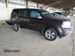 2012 Honda Pilot EX-L with VIN 5FNYF3H59CB032843, listed as a Copart auction lot 51201795 with 129,714 mi miles and Salvage Title. Bid and sale history available at DreamBid. Image 4.